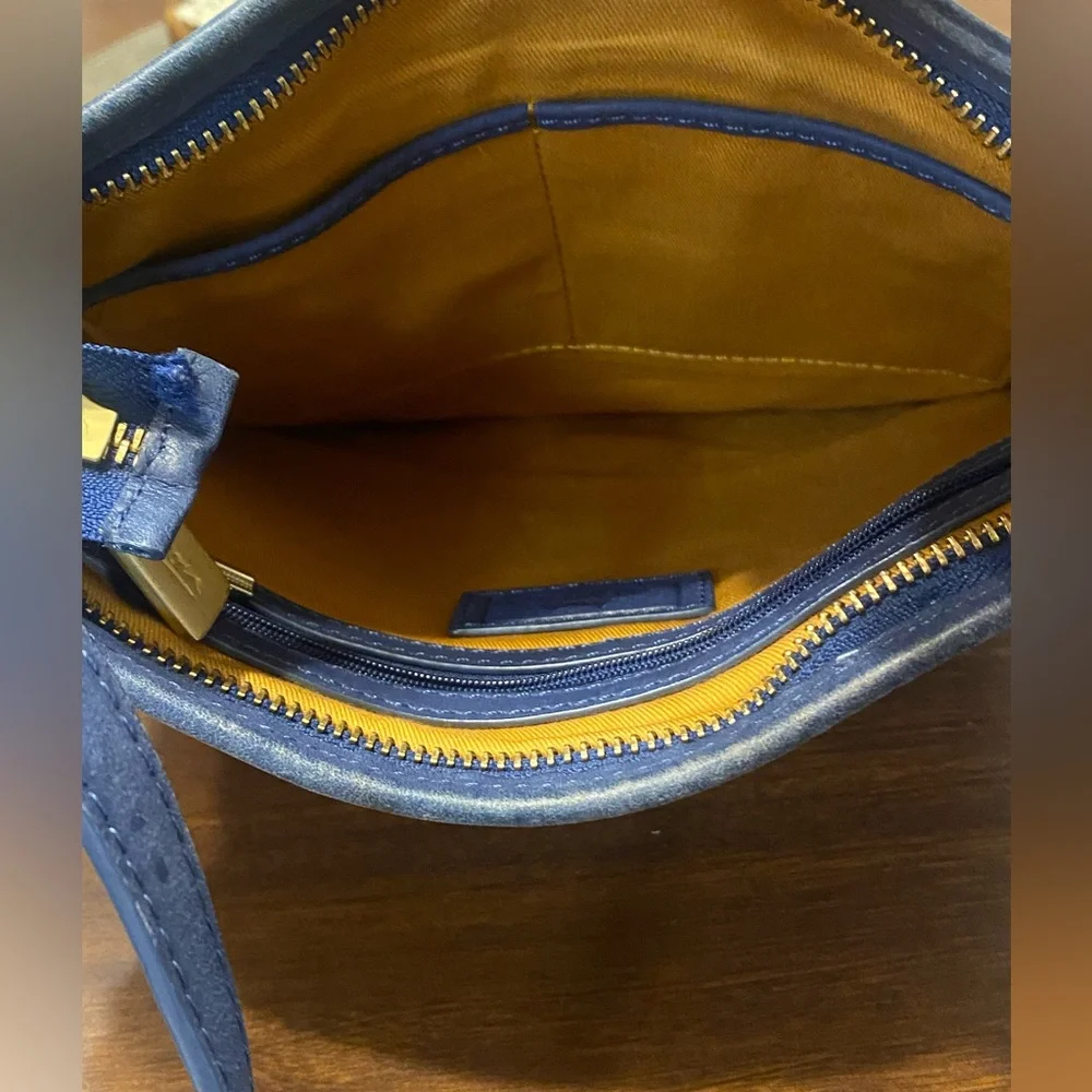 Jeon los Angeles Blue Crossbody Bag with Colorful Design - Picture 6 of 7